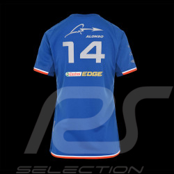 T-shirt Alpine F1 Fernando Alonso Team Kappa Bleu Royal 341D45W - femme