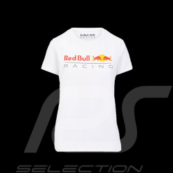 Red Bull Racing T-Shirt Verstappen Pérez Logo White 701202319-002 - women