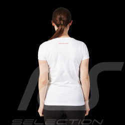 Red Bull Racing T-Shirt Verstappen Pérez Logo White 701202319-002 - women