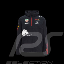 Red Bull Racing Hooded Jacket F1 Verstappen Pérez Puma Tag Heuer Navy Blue 701202761-001 - children