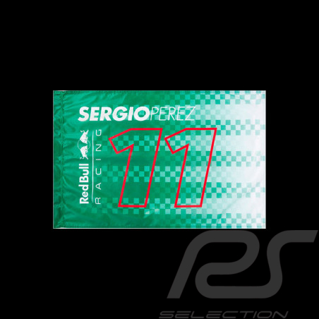 Sergio Pérez Flag Red Bull Racing Formula 1 701218965-001
