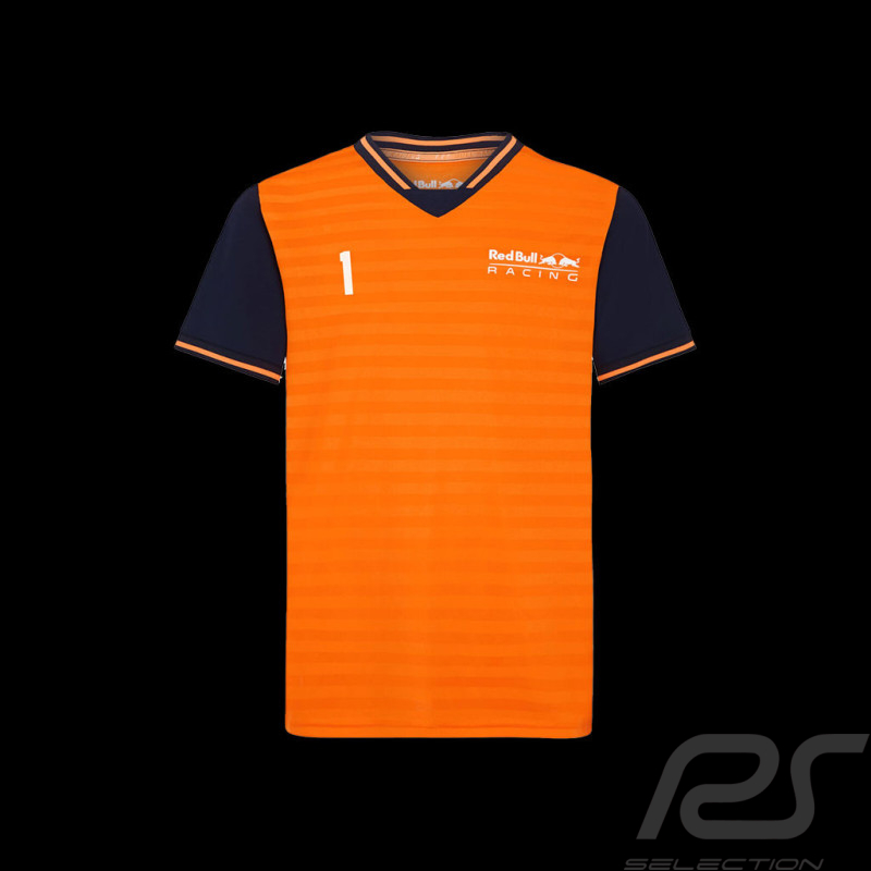 T-Shirt Max Verstappen Red Bull Racing Orange / Noir 701218974-001 - enfant