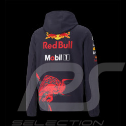 Sweatshirt Red Bull Racing F1 Verstappen Pérez Puma Tag Heuer Navy Blue 701219141-001 - Men