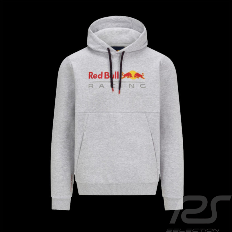Sweat Red Bull Racing F1 Verstappen Pérez Hoodie à Capuche Gris 701220728-001 - Homme