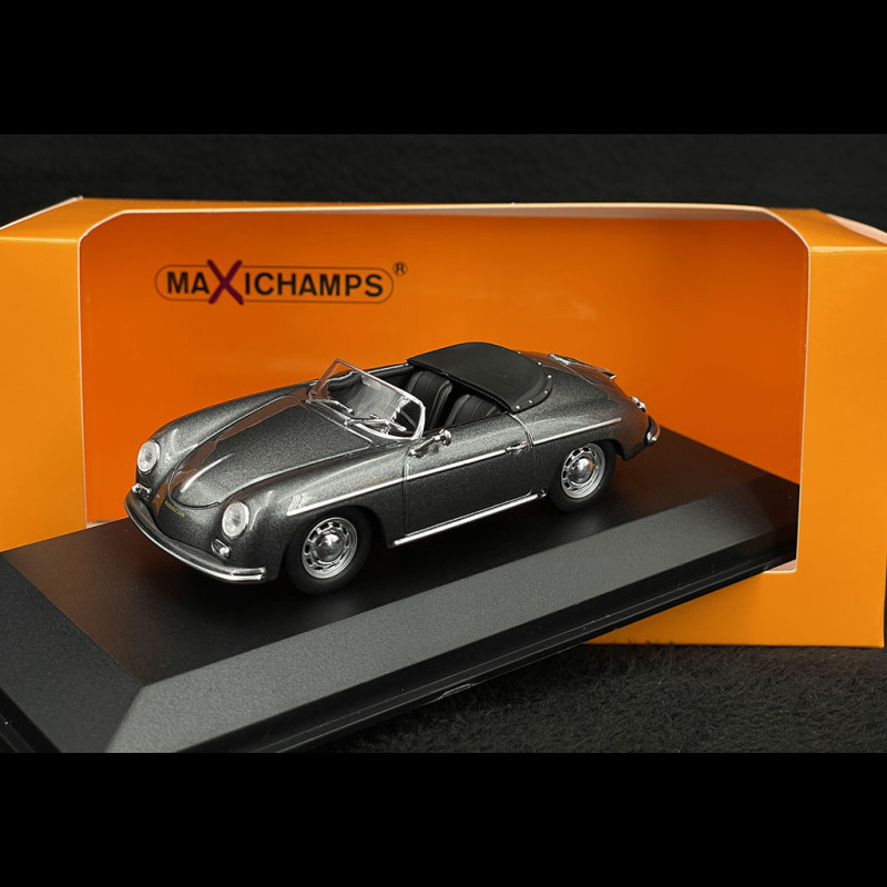 Porsche 356 A Speedster 1956 Dark Grey Metallic 1/43 Minichamps 940065530