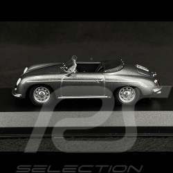 Porsche 356 A Speedster 1956 Gris Foncé Métallique 1/43 Minichamps 940065530