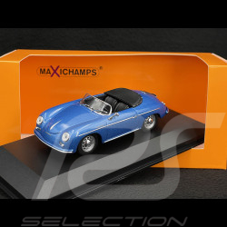 Porsche 356 A Speedster 1956 Blue Metallic 1/43 Minichamps 940065531