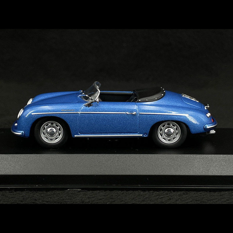 無料配達1/18 ポルシェ356B オープン ブルー PORSCHE 356B 1961 ミニカー