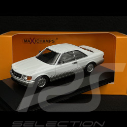 Mercedes-Benz 560 SEC 1986 Blanc 1/43 Minichamps 940035120