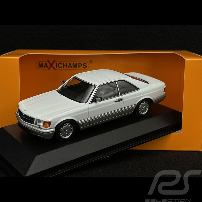 Mercedes-Benz 560 SEC 1986 Blanc 1/43 Minichamps 940035120
