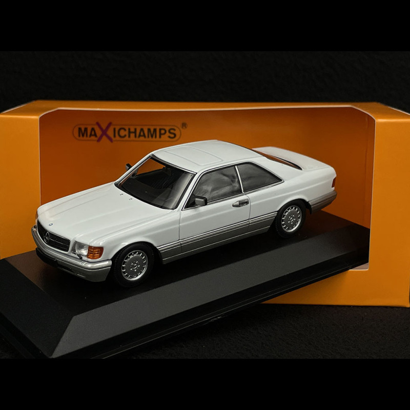 Mercedes-Benz 560 SEC 1986 White 1/43 Minichamps 940035120