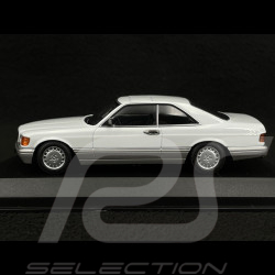 Mercedes-Benz 560 SEC 1986 Blanc 1/43 Minichamps 940035120