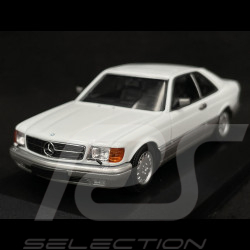 Mercedes-Benz 560 SEC 1986 Blanc 1/43 Minichamps 940035120