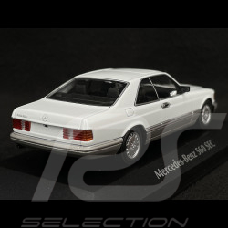 Mercedes-Benz 560 SEC 1986 Blanc 1/43 Minichamps 940035120