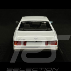 Mercedes-Benz 560 SEC 1986 Blanc 1/43 Minichamps 940035120