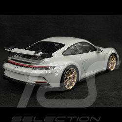 Porsche 911 GT3 Type 992 2021 Chalk Grey 1/18 Minichamps 117069001