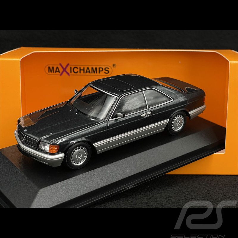 Mercedes-Benz 560 SEC 1986 Schwarz 1/43 Minichamps 940035121