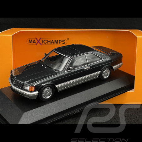 Mercedes-Benz 560 SEC 1986 Noir 1/43 Minichamps 940035121