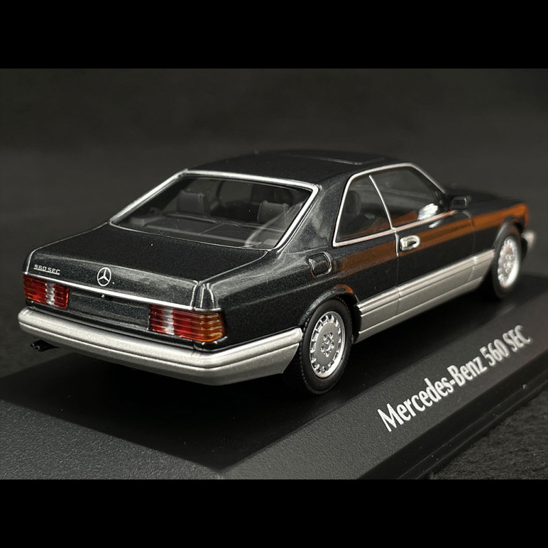 Mercedes-Benz 560 SEC 1986 Black 1/43 Minichamps 940035121