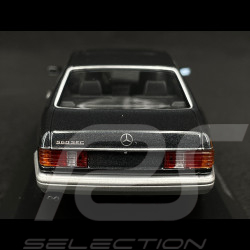 Mercedes-Benz 560 SEC 1986 Noir 1/43 Minichamps 940035121