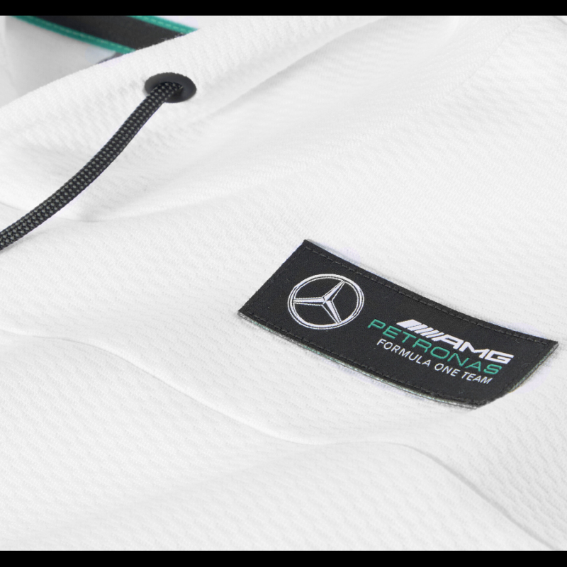 Mercedes AMG Sweatshirt V6 Puma F1 Team Hamilton Russell White 538448 ...