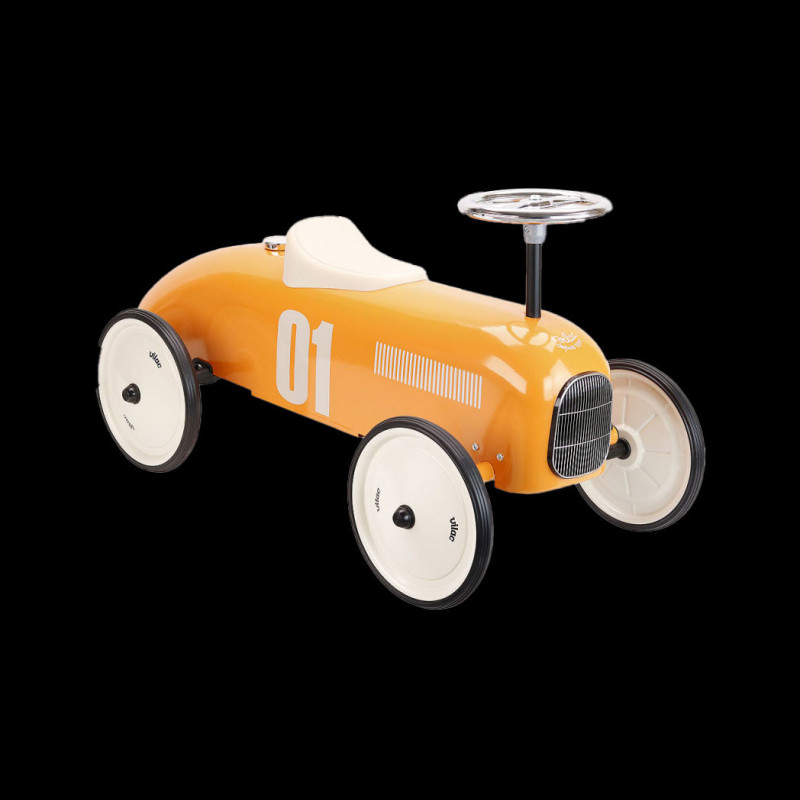 Porteur voiture vintage Vilac - métal - orange