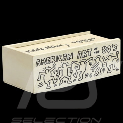 Keith Haring Domino ​Sammlerbox Dekorierte Holzspiel Hergestellt in Frankreich Vilac 9264