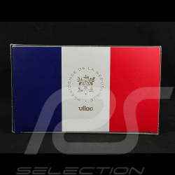 Miniature Présidentielle DS 7 Crossback Elysée Présidence de la République en Bois Noir 9001EPR
