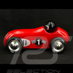 Vintage Wooden Race Car Vilac Trophy Red 2286R