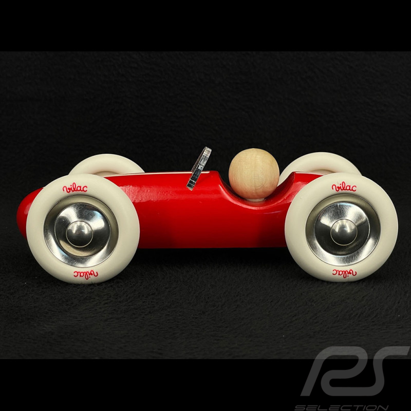 Miniature Vintage de Course Grand Prix en Bois Rouge 2341R