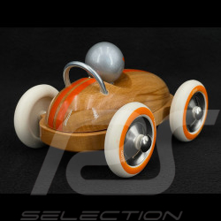 Vintage Wooden Race Car Roadster 2332Y