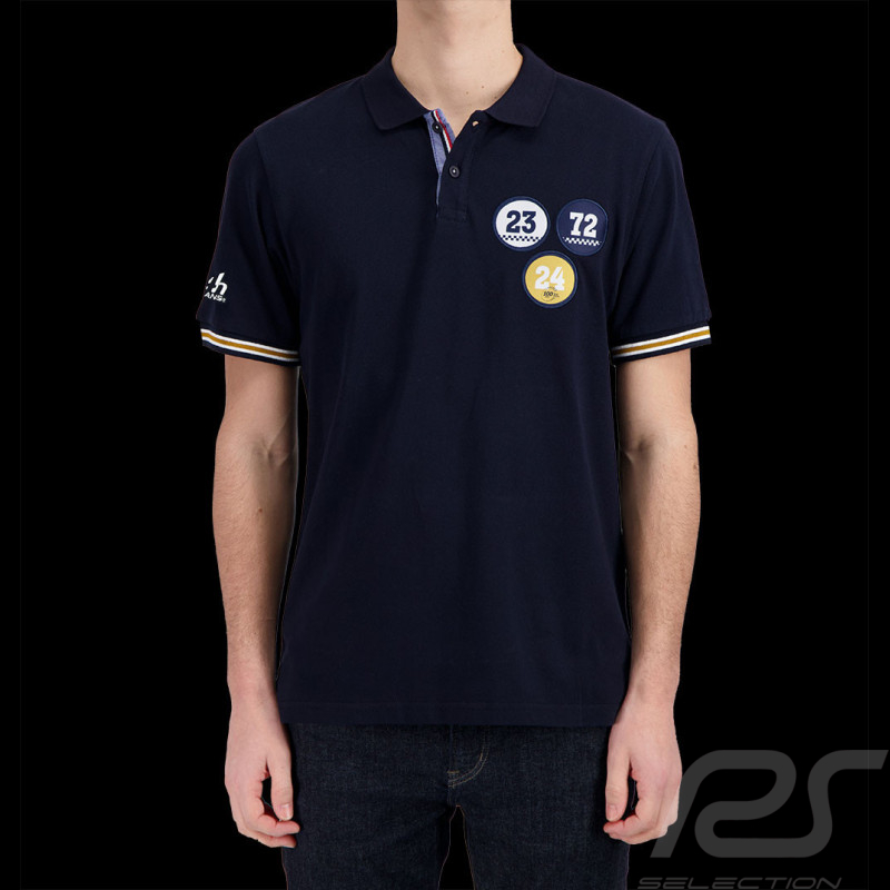Polo 24h Le Mans 100 Ans 1923 - 2023 Bleu Marine LM231POM01-100 - Homme