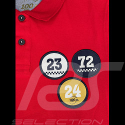 100 Years 24h Le Mans Polo-shirt 1923 - 2023 Red LM231POM01-200 - Men