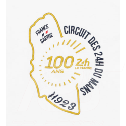 T-shirt 24h Le Mans 100 Ans Circuit de la Sarthe 1923 - 2023 Blanc LM231TSM03-000 - Homme
