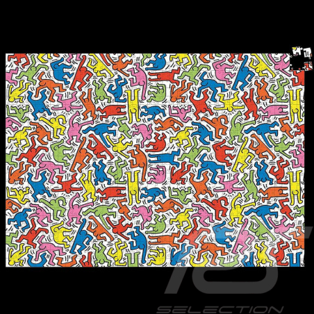 Keith Haring Puzzle ​1000 Teile 70 x 50 cm Vilac 9225