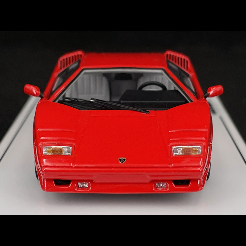 TSM MODEL TSM430658 1/43 Lamborghini Countach 25th Anniversaire Rosso
