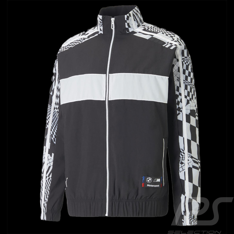 BMW Motorsport Jacke Puma Graphic tracksuit Schwarz / Weiß 538111-01 - Herren