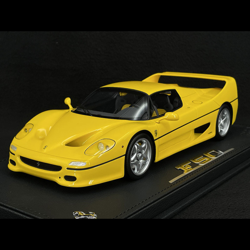 Ferrari F50 Coupé 1995 Yellow Giallo Modena 1/18 BBR Models P18189B