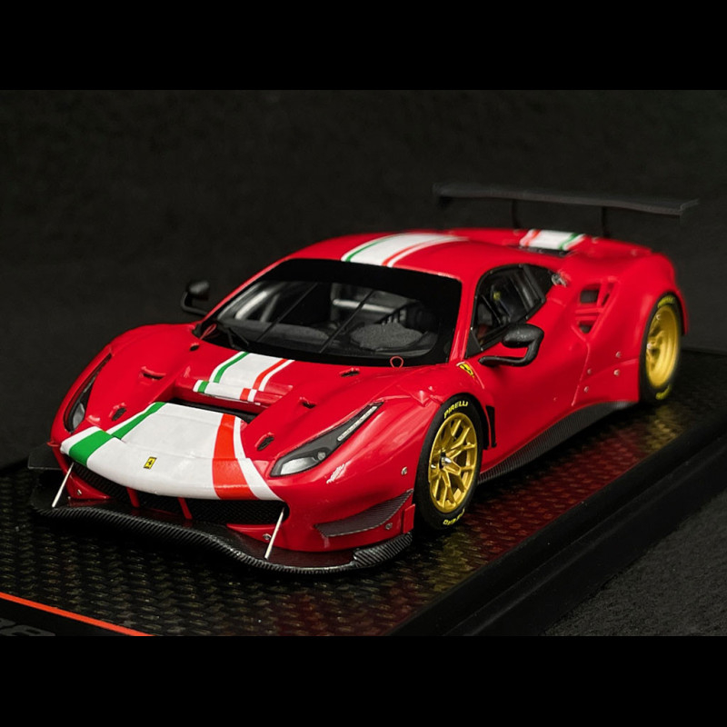 Ferrari 488 GT Modificata 2020 Red Rosso Corsa 1/43 BBR Models BBRC255B