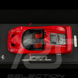 Copy n° 0 / 349 Ferrari F50 Coupé Spider 1995 Red Rosso Corsa 1/18 BBR Models P18190A