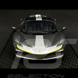 Ferrari SF90 Stradale Hybrid Pack Fiorano 2020 Metallic Silber 1/43 BBR Models BBRC228RA