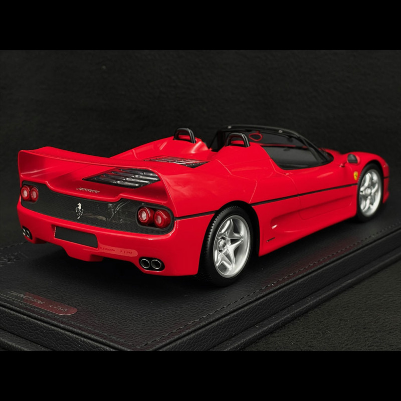 Achetez P18190H-VET - Bbr 1:18 BBR Ferrari F50 Coupe 1995 Spider Version Grigio Ferro Metallizzato With Showcase P18190H-VET ( - Véhicules de route