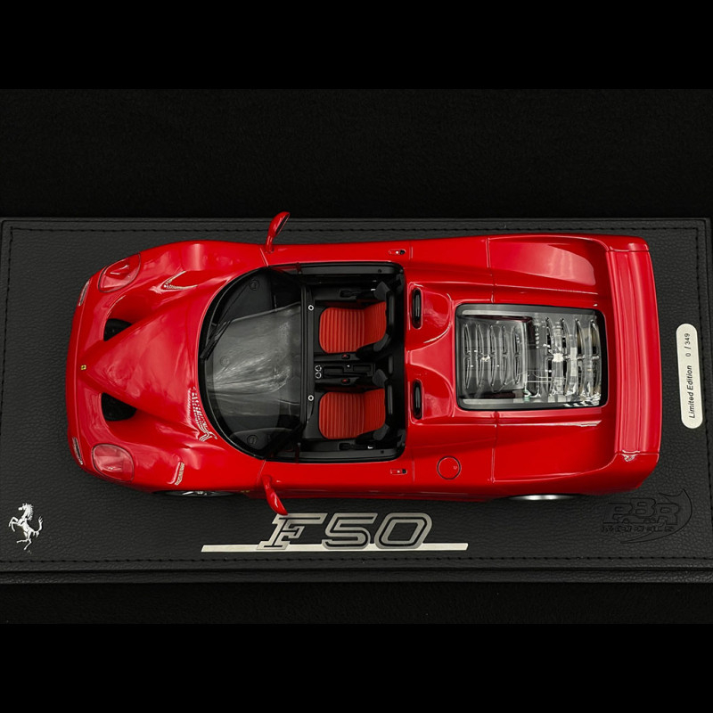 Ferrari F50 Coupé Spider 1995 Rot Rosso Corsa 1/18 BBR Models P18190A