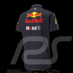 Red Bull Racing Hemd F1 Verstappen Pérez Puma Tag Heuer Marineblau 701219142-001 - Herren
