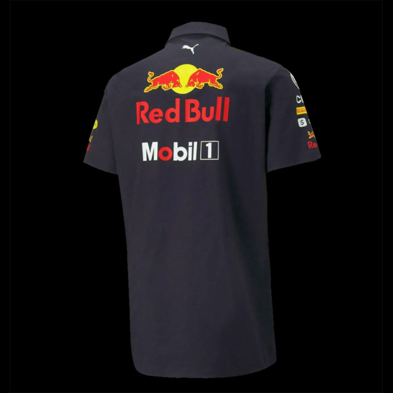 Bull Racing Shirt F1 Verstappen Pérez Puma Tag Navy 701219142-001 - Men