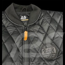 Veste 24h Le Mans Bomber Matelassé Noir LM231KS572-005 - Homme