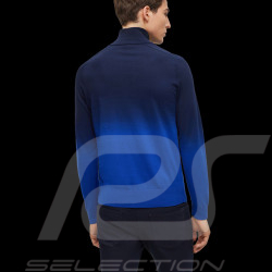 Pull Porsche x BOSS Regular Fit Coton Bio Bleu BOSS 50489070_433 - Homme
