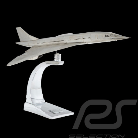 Flugzeug Concorde 1976 mit Aluminiumsockel 1/15 AP460