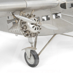 Flugzeug Ford Trimotor 1926 mit Aluminiumsockel 1/15 AP452