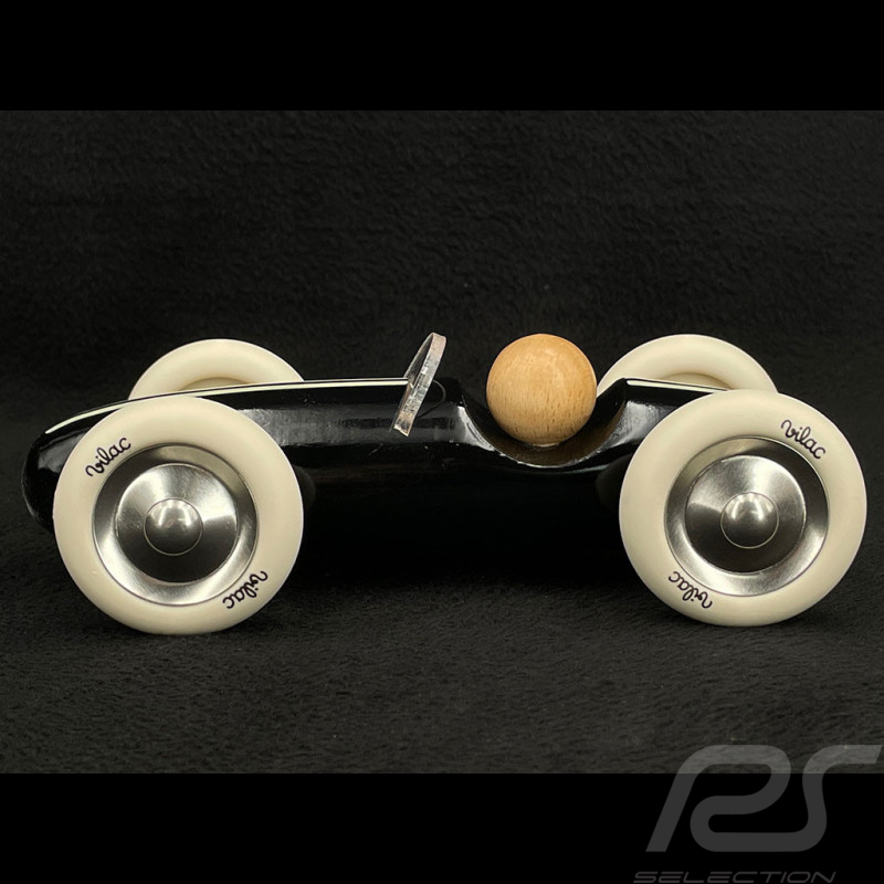 Miniature Vintage de Course Grand Prix en Bois Noir 2341K
